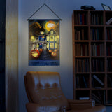 Kansas Jayhawks<br>Winning Streak LED Tapestry Halloween
