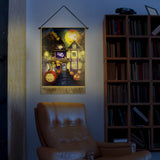 LSU Tigers<br>Winning Streak LED Tapestry Halloween