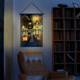 Michigan Wolverines<br>Winning Streak LED Tapestry Halloween