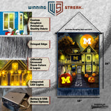 Michigan Wolverines<br>Winning Streak LED Tapestry Halloween