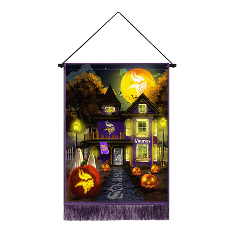 Minnesota Vikings<br>Winning Streak LED Tapestry Halloween