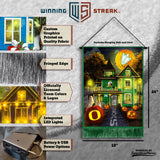Oregon Ducks<br>Winning Streak LED Tapestry Halloween