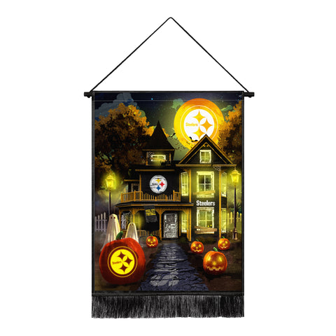 Pittsburgh Steelers<br>Winning Streak LED Tapestry Halloween