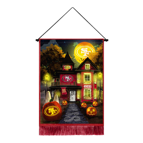 San Francisco 49ers<br>Winning Streak LED Tapestry Halloween