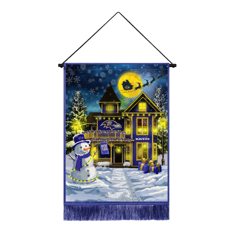 Baltimore Ravens<br>Winning Streak LED Tapestry Christmas