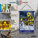 Baltimore Ravens<br>Winning Streak LED Tapestry Christmas