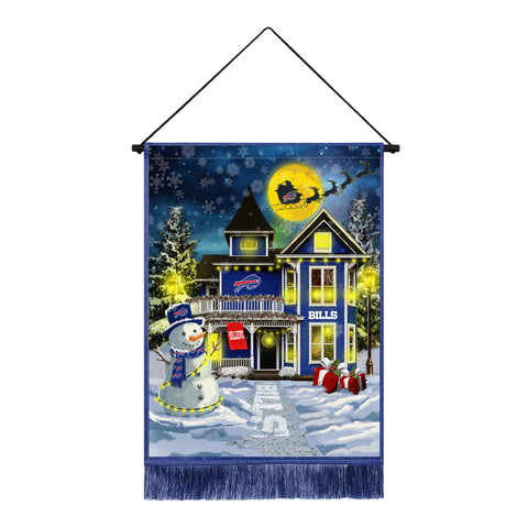 Buffalo Bills<br>Winning Streak LED Tapestry Christmas