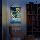 Carolina Panthers<br>Winning Streak LED Tapestry Christmas
