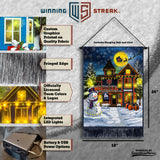 Chicago Bears<br>Winning Streak LED Tapestry Christmas