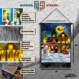 Cincinnati Bengals<br>Winning Streak LED Tapestry Christmas