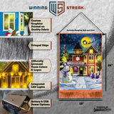 Clemson Tigers<br>Winning Streak LED Tapestry Christmas