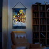 Denver Broncos<br>Winning Streak LED Tapestry Christmas