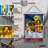Iowa State Cyclones<br>Winning Streak LED Tapestry Christmas