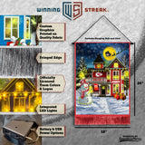 Kansas City Chiefs<br>Winning Streak LED Tapestry Christmas