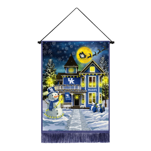 Kentucky Wildcats<br>Winning Streak LED Tapestry Christmas