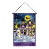 LSU Tigers<br>Winning Streak LED Tapestry Christmas