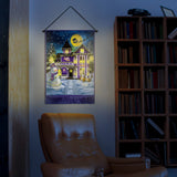 LSU Tigers<br>Winning Streak LED Tapestry Christmas