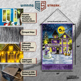 LSU Tigers<br>Winning Streak LED Tapestry Christmas