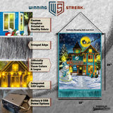 Miami Dolphins<br>Winning Streak LED Tapestry Christmas