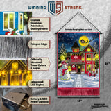 Ohio State Buckeyes<br>Winning Streak LED Tapestry Christmas