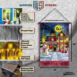 Oklahoma Sooners<br>Winning Streak LED Tapestry Christmas
