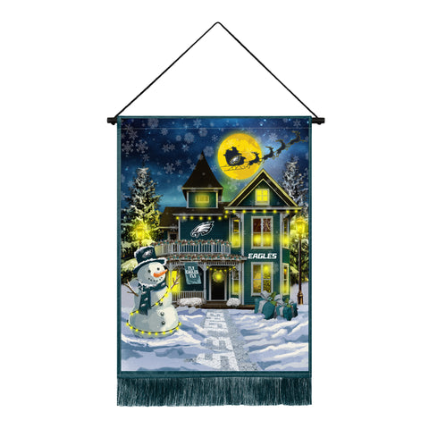 Philadelphia Eagles<br>Winning Streak LED Tapestry Christmas