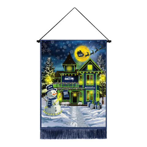 Seattle Seahawks<br>Winning Streak LED Tapestry Christmas
