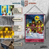 San Francisco 49ers<br>Winning Streak LED Tapestry Christmas