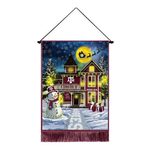 Texas A&M Aggies<br>Winning Streak LED Tapestry Christmas