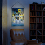 North Carolina Tar Heels<br>Winning Streak LED Tapestry Christmas