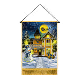 West Virginia Mountaineers<br>Winning Streak LED Tapestry Christmas