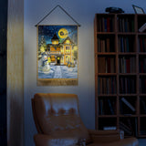 West Virginia Mountaineers<br>Winning Streak LED Tapestry Christmas