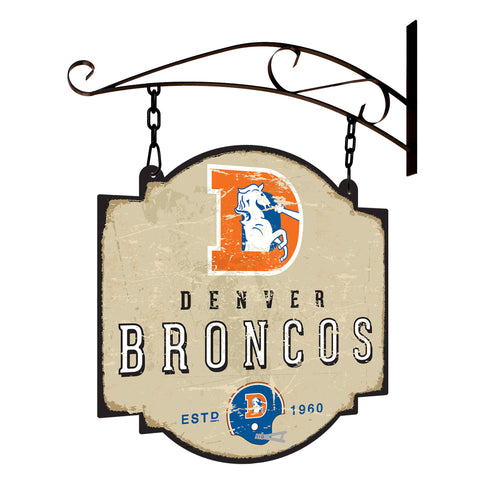 Denver Broncos<br>Metal Tavern Wall Art