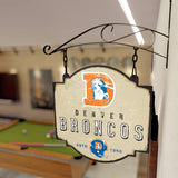 Denver Broncos<br>Metal Tavern Wall Art