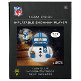 Detroit Lions<br>Inflatable Snowman Player