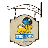 Detroit Lions<br>Metal Tavern Wall Art