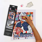 Dallas Cowboys<br>Dak Prescott Diamond Painting Craft Kit