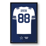 Dallas Cowboys<br>Michael Irvin Jersey Print