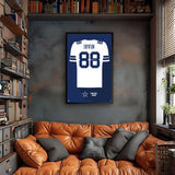 Dallas Cowboys<br>Michael Irvin Jersey Print