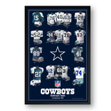 Dallas Cowboys<br>Uniform Heritage Vertical Print