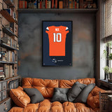 Denver Broncos<br>Bo Nix Jersey Print