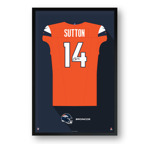 Denver Broncos<br>Courtland Sutton Jersey Print