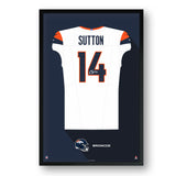 Denver Broncos<br>Courtland Sutton Jersey Print