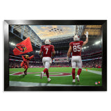 Arizona Cardinals<br>Brissett and McBride<br>2 Player Print