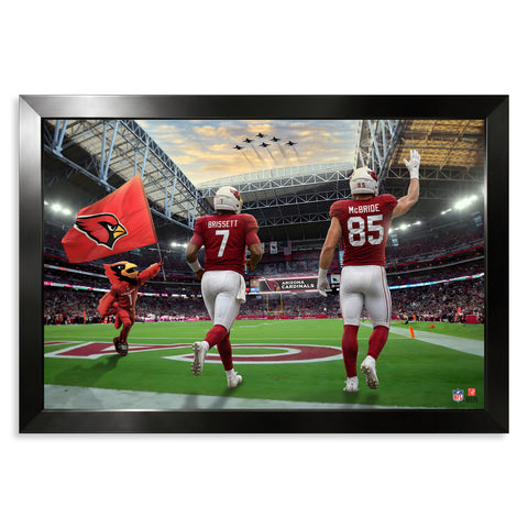 Arizona Cardinals<br>Brissett and McBride<br>2 Player Print