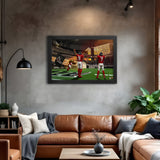 Atlanta Falcons<br>Penix Jr and Robinson<br>2 Player Print