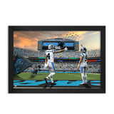 Carolina Panthers<br>McMillan and Young<br>2 Player Print