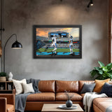 Carolina Panthers<br>McMillan and Young<br>2 Player Print