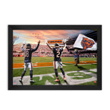 Chicago Bears<br>Williams and Moore<br>2 Player Print