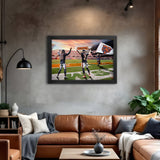 Chicago Bears<br>Williams and Moore<br>2 Player Print